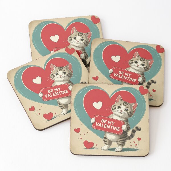Item preview, Valentine cat T-Shirt designed and sold by YasArtStudio.