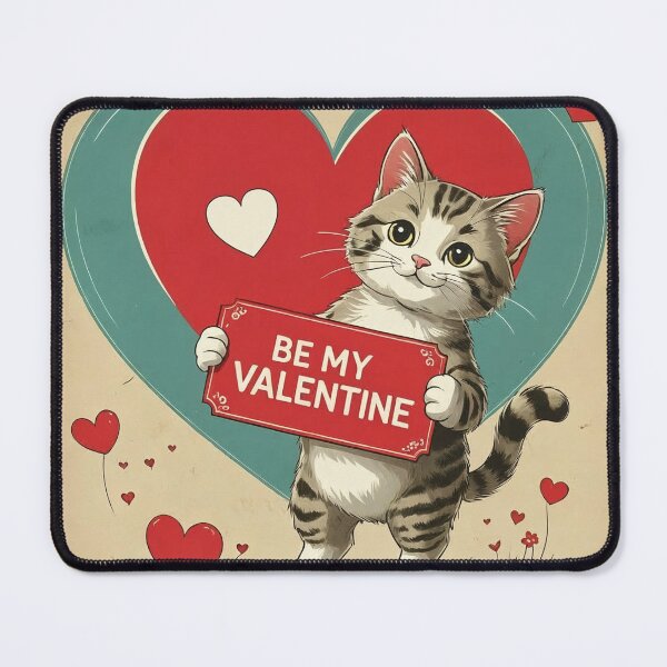 Item preview, Valentine cat T-Shirt designed and sold by YasArtStudio.