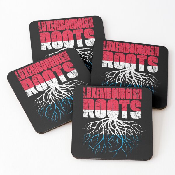 Item preview, Luxembourgish Roots Luxembourg Heritage Flag designed and sold by GabbyKash.