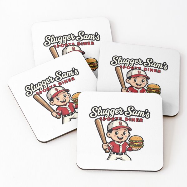Item preview, Slugger Sam's Sports Diner designed and sold by RisingWolfStudio.