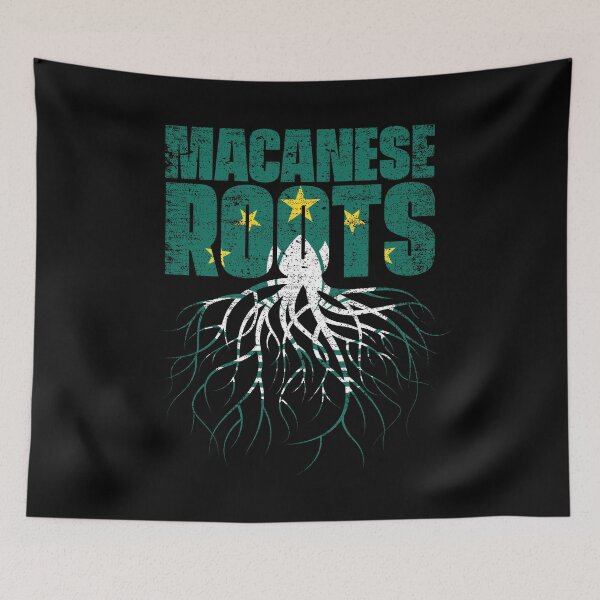 Item preview, Macanese Roots Macau Heritage Flag designed and sold by GabbyKash.