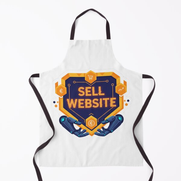 Item preview, Sell Website: Futuristic Digital Business & Tech flipping Badge designed and sold by Fatomfatom.