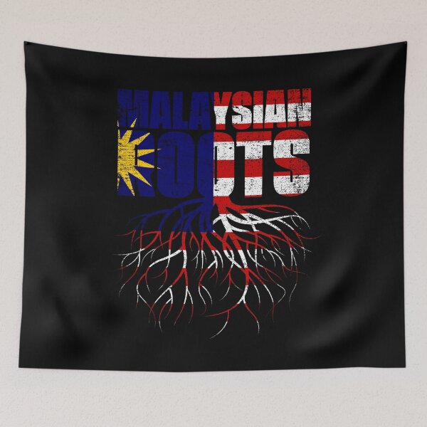 Item preview, Malaysian Roots Malaysia Heritage Flag designed and sold by GabbyKash.