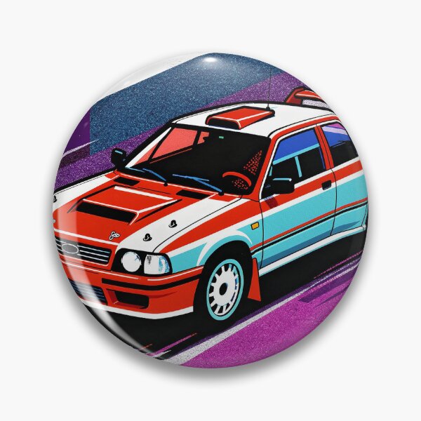 Item preview, Retro Rally Sedan Racing Art T-Shirt designed and sold by ginokelleners.