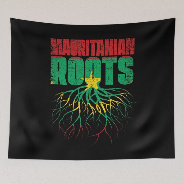 Item preview, Mauritanian Roots Mauritania Heritage Flag designed and sold by GabbyKash.