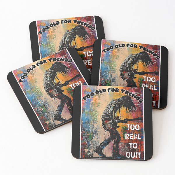 Item preview, Too Old for Trends - Too Real to Quit designed and sold by Mark Mentzer.
