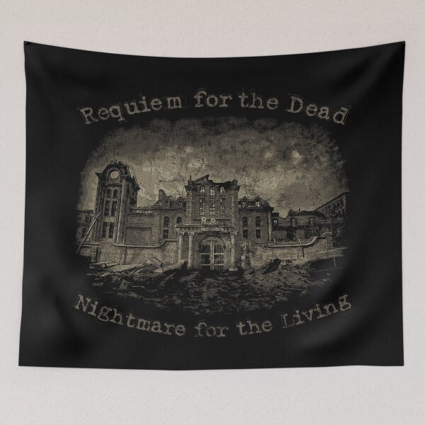 Item preview, Raccoon City Resident Evil 9 Requiem RPD Distressed designed and sold by Power Up Prints.