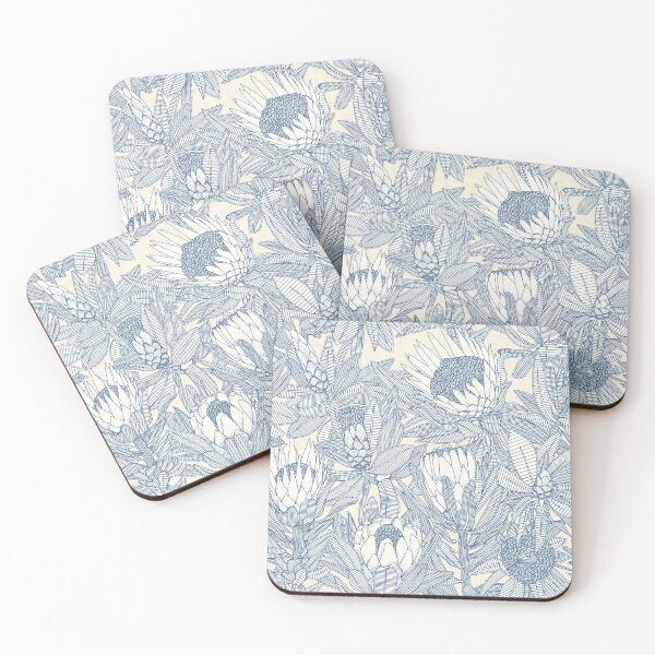 Item preview, protea denim blue designed and sold by scrummy.