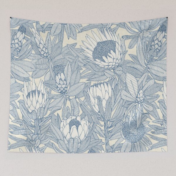 Item preview, protea denim blue designed and sold by scrummy.