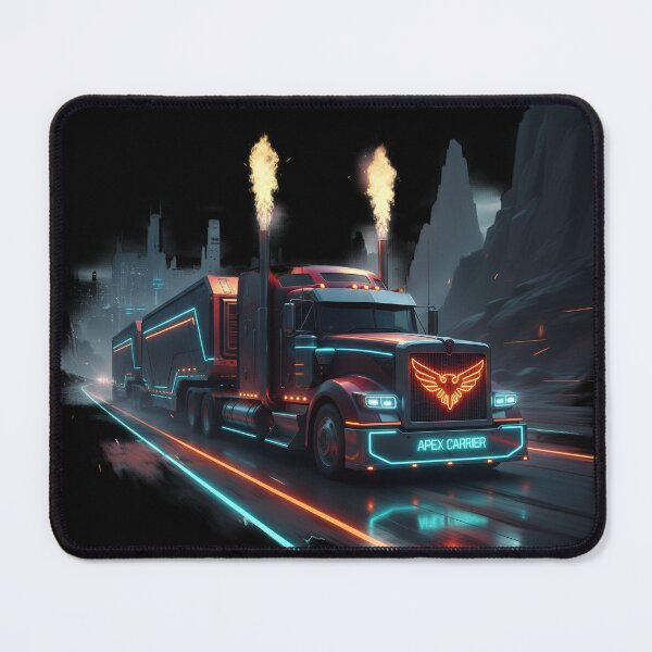Item preview, Apex Carrier Cyberpunk Eagle Flame Truck designed and sold by BounoWorld.