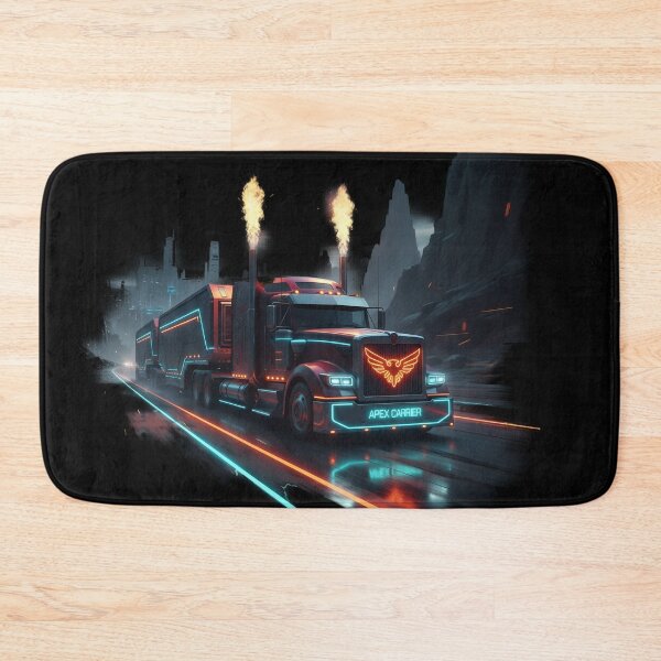 Item preview, Apex Carrier Cyberpunk Eagle Flame Truck designed and sold by BounoWorld.