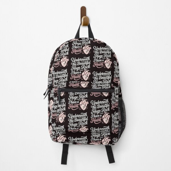 Item preview, Underneath This Beautiful Huge Rack I Have A Heart – Sarcastic Quote for Women designed and sold by Redgiant87x.