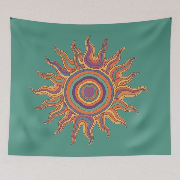 Item preview, colorful and wavy sun designed and sold by LMDIGITAL6.