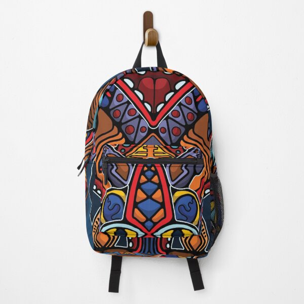Item preview, Abstract Tribal Totem Mask Art, Symmetrical Geometric Psychedelic Illustration designed and sold by Jacob Hokanson.