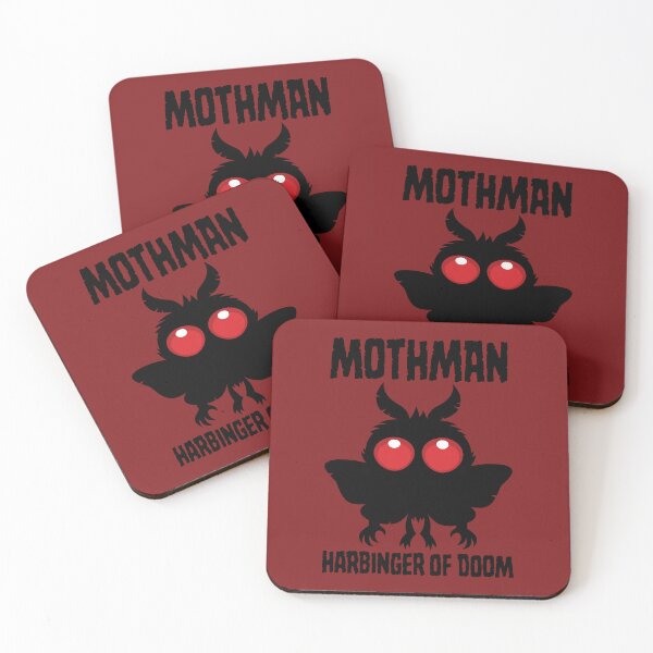 Item preview, Mothman - Spooky Cute Harbinger Of Doom designed and sold by fizzgig.