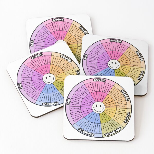 Item preview, Cute Feelings Wheel designed and sold by ✨ Drawn by Jillian ✨.