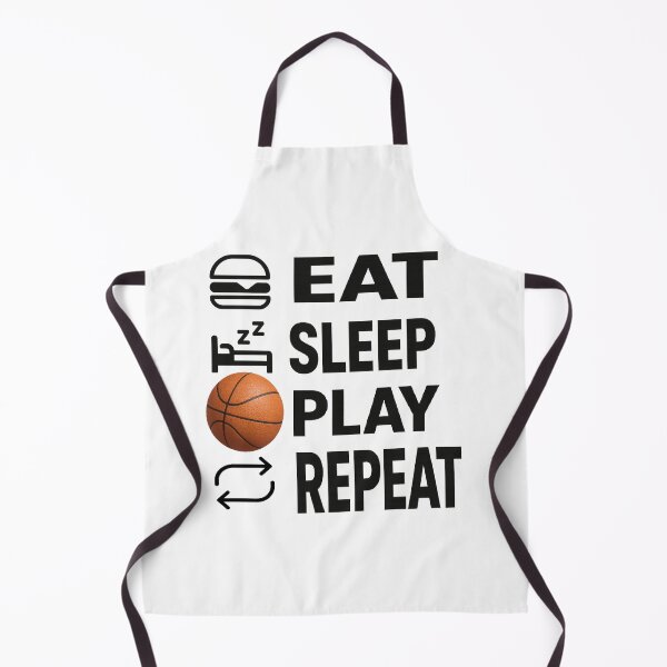 Item preview, Eat Sleep Play Repeat Basketball designed and sold by Art Laboratory - Unique Design Studio.