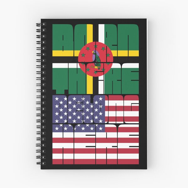 Item preview, Born Dominica Belong American designed and sold by FlagX.