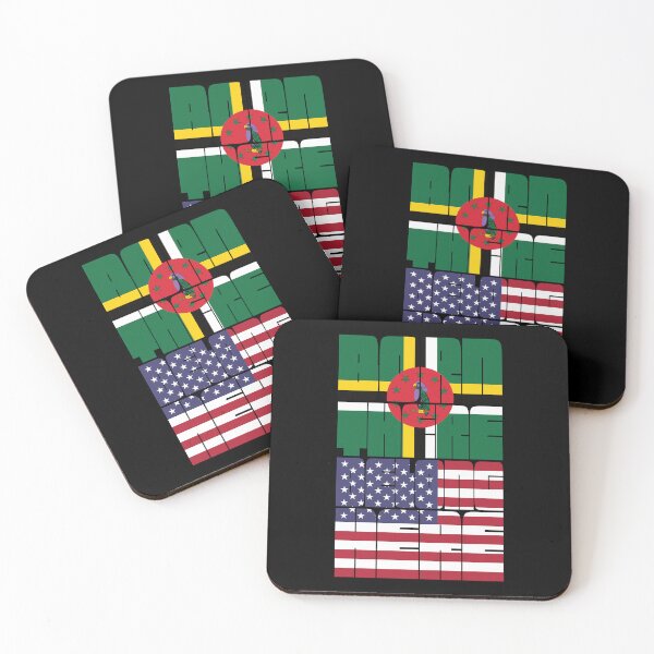 Item preview, Born Dominica Belong American designed and sold by FlagX.