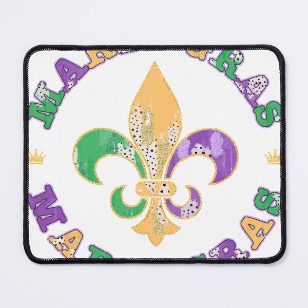 Item preview, Mardi Gras Vibes – Colorful Carnival Mask & Beads Festival designed and sold by Inkvado.
