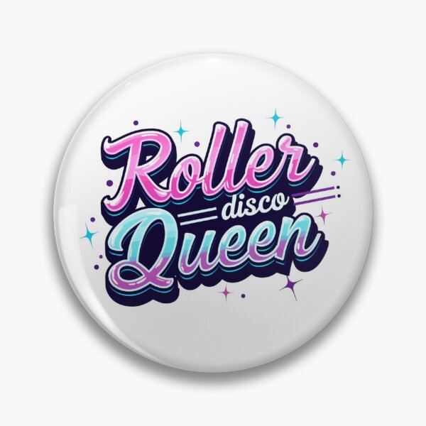 Item preview, Retro Roller Disco Queen designed and sold by LivingFullofFun.