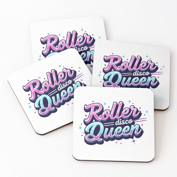 Item preview, Retro Roller Disco Queen designed and sold by LivingFullofFun.