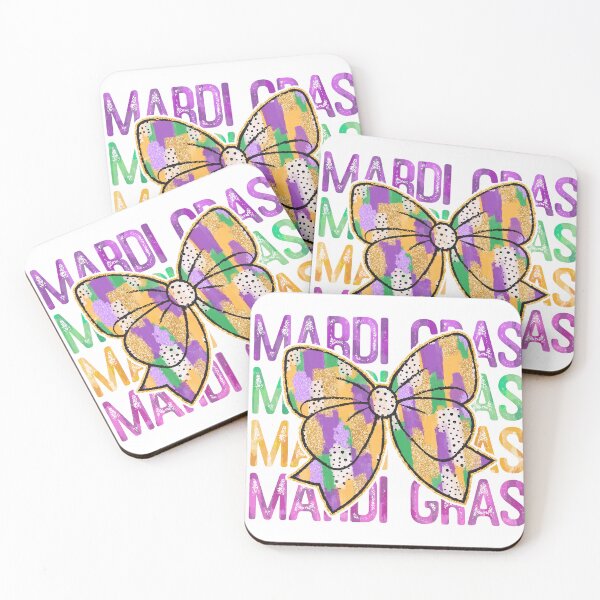 Item preview, Mardi Gras Vibes – Colorful Carnival Mask & Beads Festival designed and sold by Inkvado.