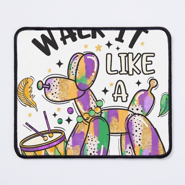 Item preview, Mardi Gras Vibes – Colorful Carnival Mask & Beads Festival designed and sold by Inkvado.