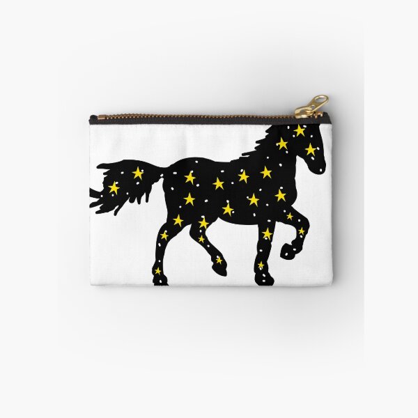 Item preview, Galaxy Horse Silhouette – Zodiac Cosmic Design designed and sold by Theo86.