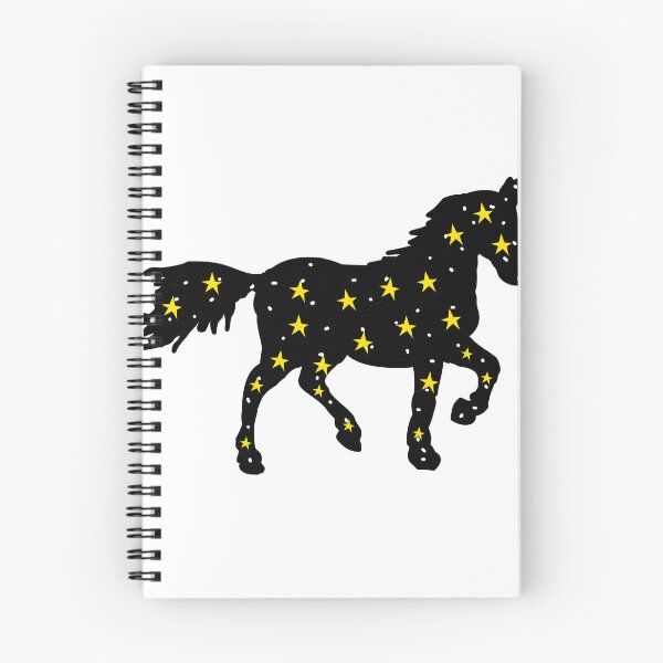 Item preview, Galaxy Horse Silhouette – Zodiac Cosmic Design designed and sold by Theo86.