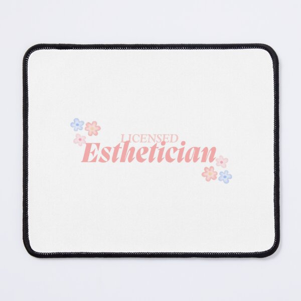 Item preview, Licensed Esthetician Floral Beauty Sticker designed and sold by Yazglow.