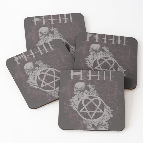 Item preview, Ville Valo Him Dual Skull designed and sold by jeffery talibi.