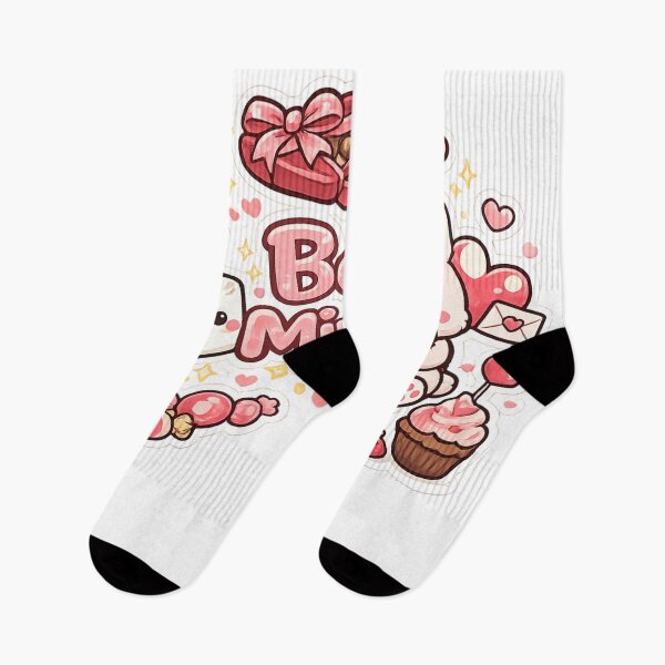 Item preview, Be Mine Cute Bunny – Valentine’s Day Kawaii Design designed and sold by EpicwaveDesigns.