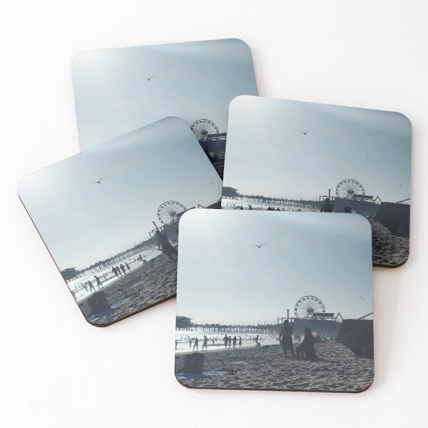 Item preview, View in summer at Santa Monica Pier, California USA designed and sold by ALWYJEUN.