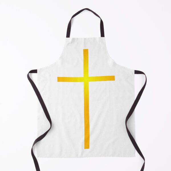 Item preview, Narrow cross, simple, Jesus, gold designed and sold by Lumiere-Art.