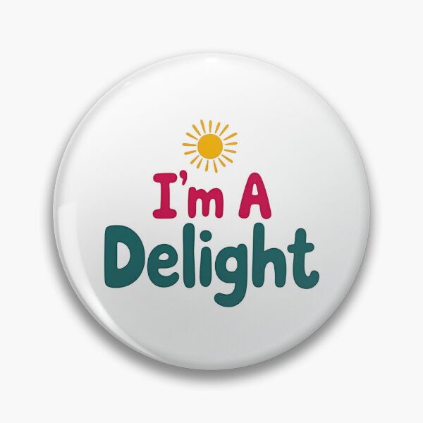 Item preview, I'm a Delight Retro Style designed and sold by LivingFullofFun.