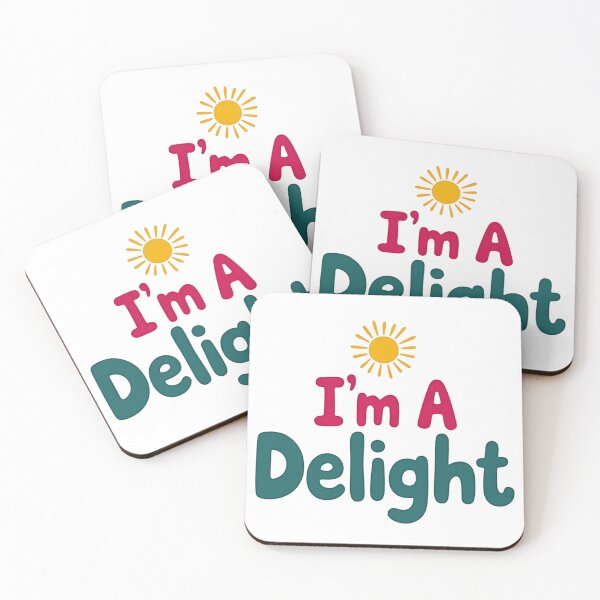 Item preview, I'm a Delight Retro Style designed and sold by LivingFullofFun.