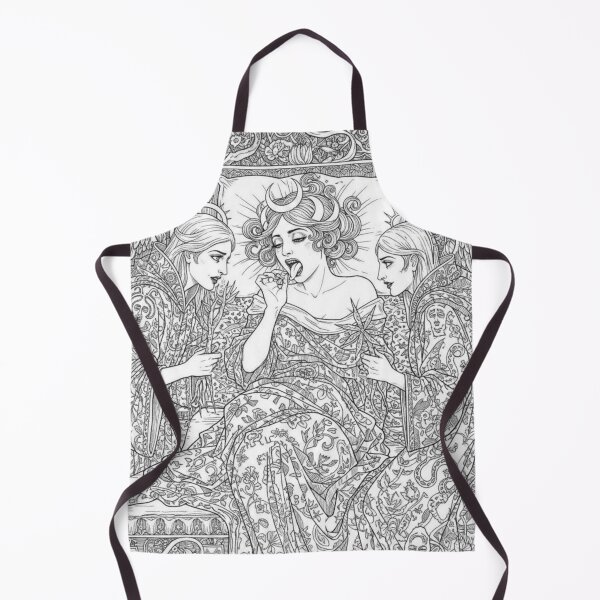 Item preview, Mythic Sapphic Tarot-style Line Art 2 designed and sold by NickWhittleArt.