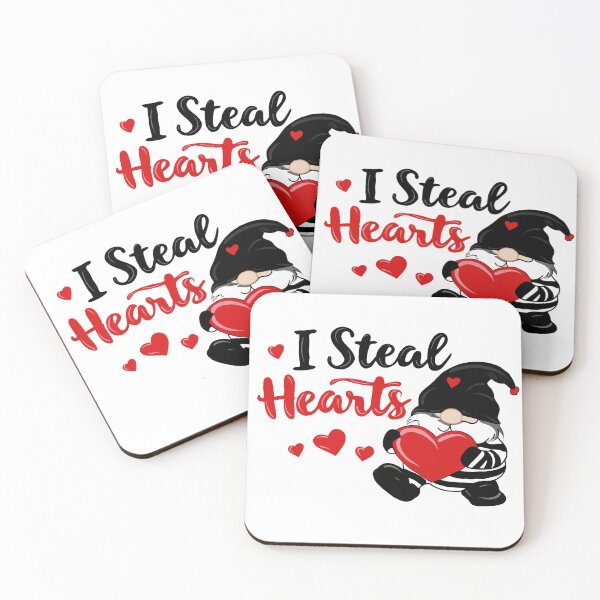 Item preview, I Steal Hearts Bandit Gnome Valentine’s Day Design designed and sold by Your sarcastic ray of sunshine.