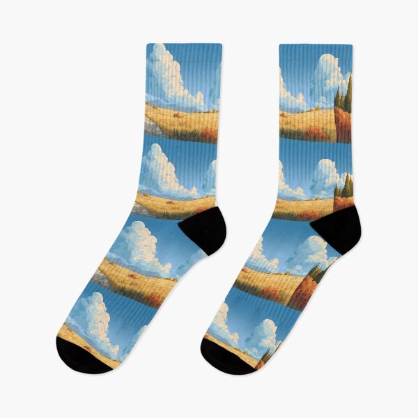 Item preview, House Charming Landscapes Whimsical Characters Colorful Art Design designed and sold by ART ATTACK ZONE.