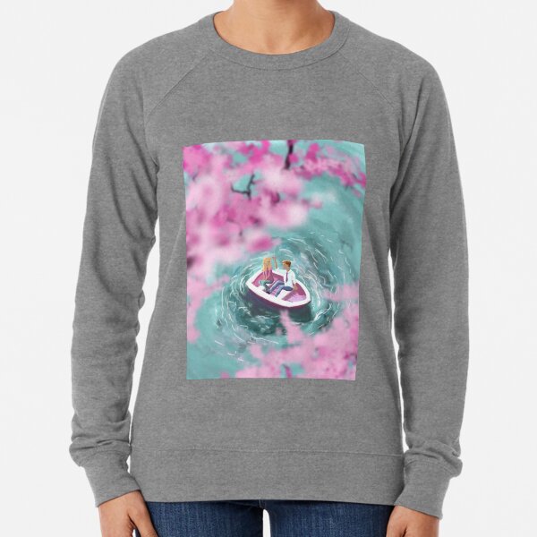 Cherry Blossom Romance Lightweight Sweatshirt