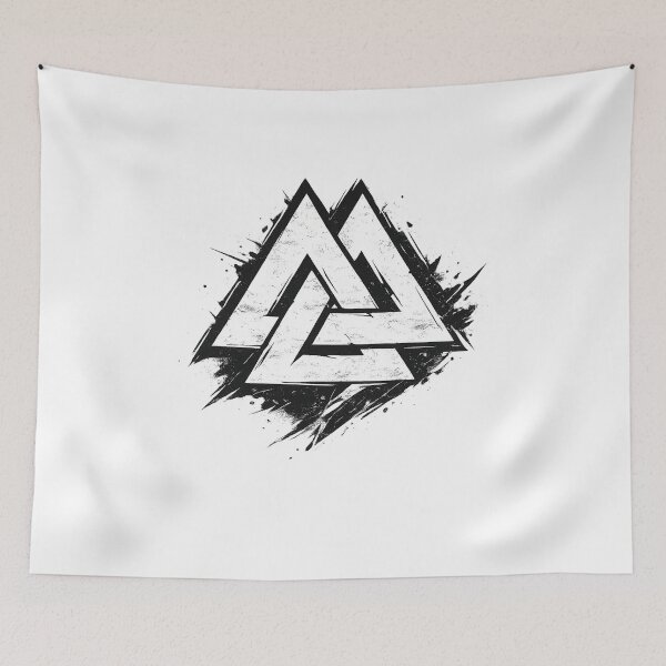Item preview, Geometric Triangle Knot Symbol Art designed and sold by Motiva100.