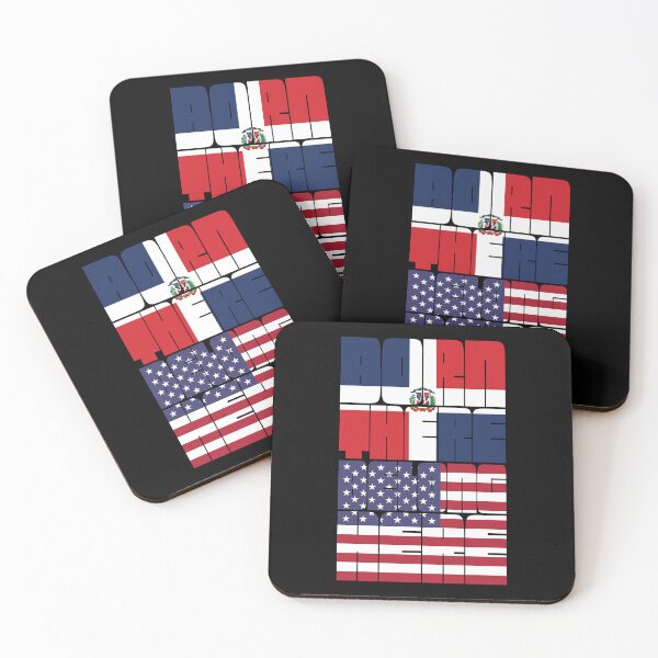 Item preview, Born Dominican Republic Belong American designed and sold by FlagX.