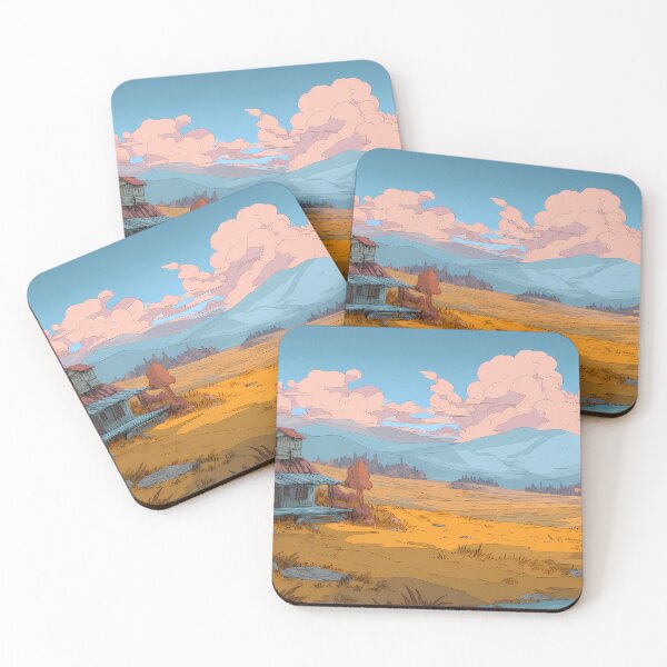 Item preview, Cartoon Charming Landscapes Whimsical Characters Colorful Art Design designed and sold by ART ATTACK ZONE.