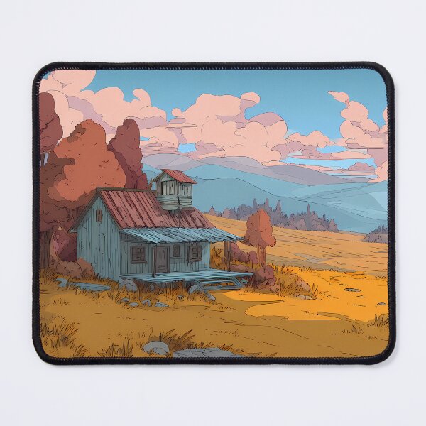 Item preview, Cartoon Charming Landscapes Whimsical Characters Colorful Art Design designed and sold by ART ATTACK ZONE.