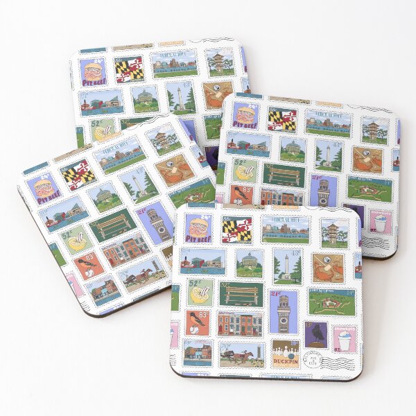 Item preview, Baltimore Stamps designed and sold by Elizabeth Weglein.