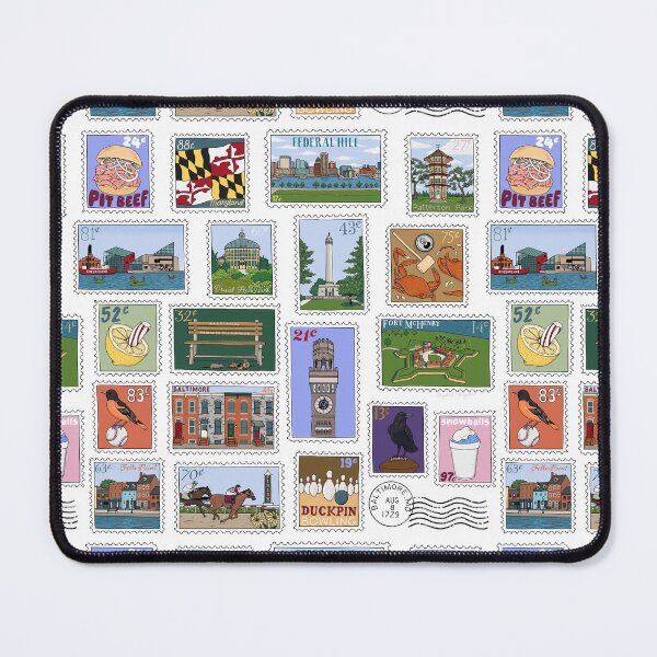 Item preview, Baltimore Stamps designed and sold by Elizabeth Weglein.