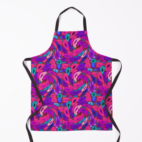 Item preview, Pink and Purple Floral Swirl Psychedelic Design designed and sold by Halifaxartguy.