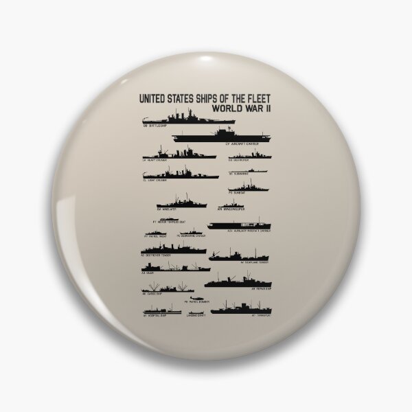 Item preview, United States WW2 Ships of The Fleet Diagram Chart Infographic designed and sold by MilitaryMart.