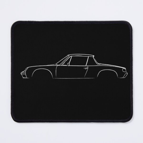Item preview, Porsche 914 6 Inspired Minimalist Silhouette Abstract Line Art designed and sold by Geo.